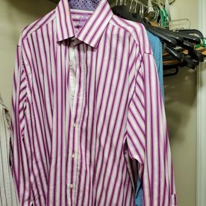 English Laundry Purple White Strips